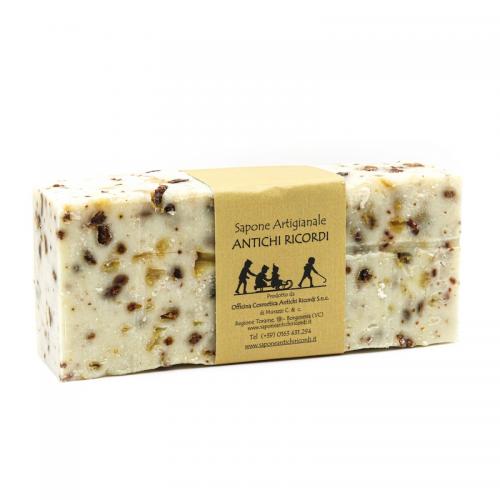 BARRA DI SAPONE ARTIGIANALE AL BERGAMOTTO