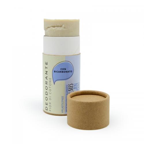 DEODORANTE SOLIDO AL PROFUMO DI FIORE DI COTONE - 75G