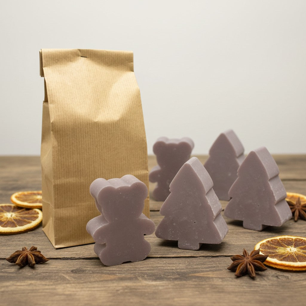 5 FORME DI SAPONE AL FLEUR D'IRIS