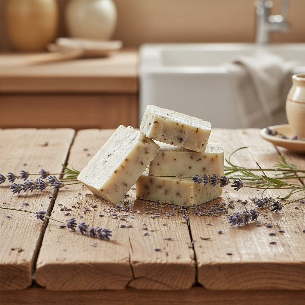 LAVENDER SOAP CUTTINGS