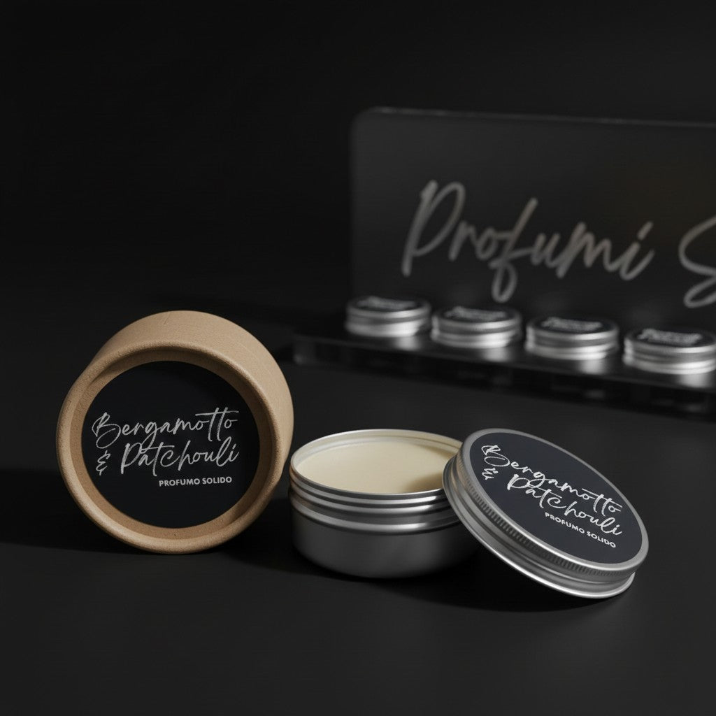 PARFUM SOLIDE BERGAMOTE ET PATCHOULI - 50 ml
