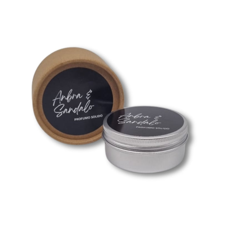AMBER AND SANDALWOOD SOLID PERFUME - 50ml