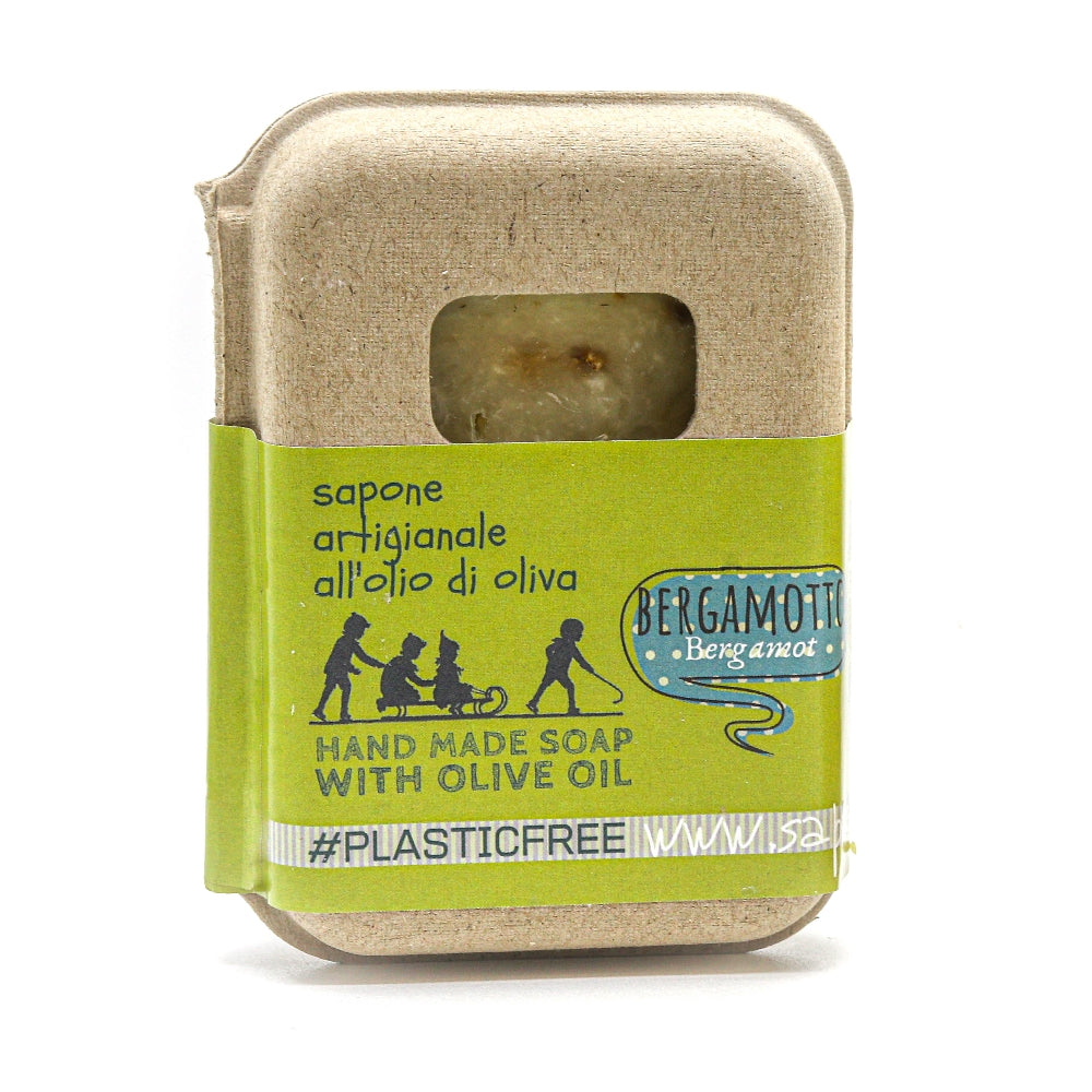 SAPONE BERGAMOTTO PACKAGING IN CARTONE RICICLATO