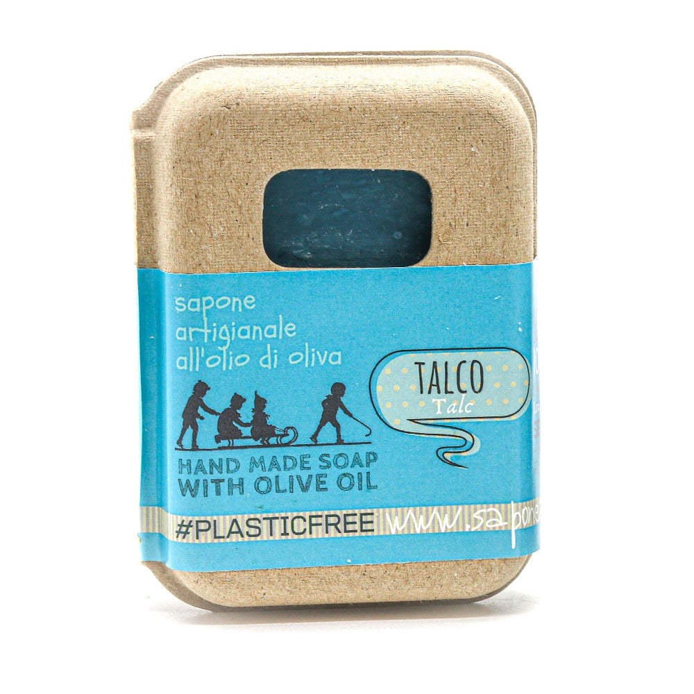 Emballage de savon au talc en carton recyclé