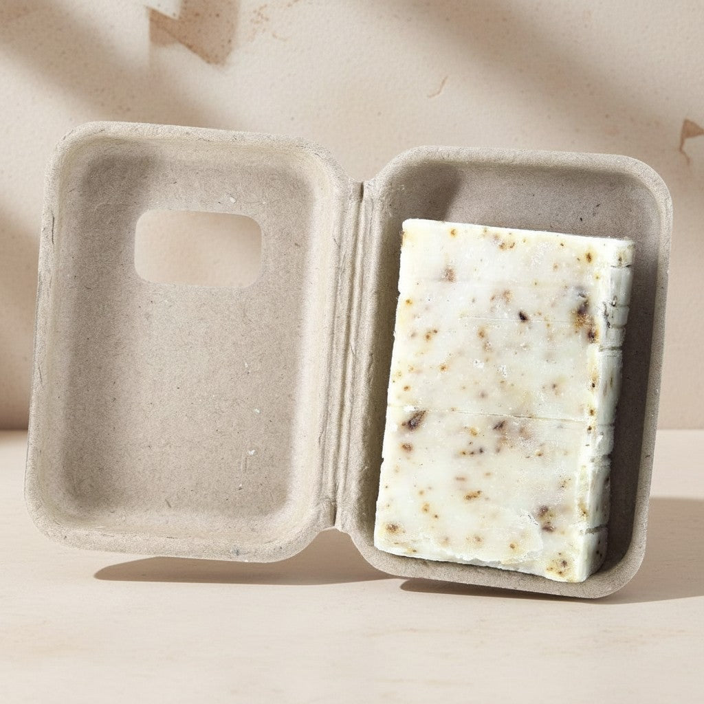 SNAIL SLIME SOAP RECYCLED CARDBOARD PACKAGING