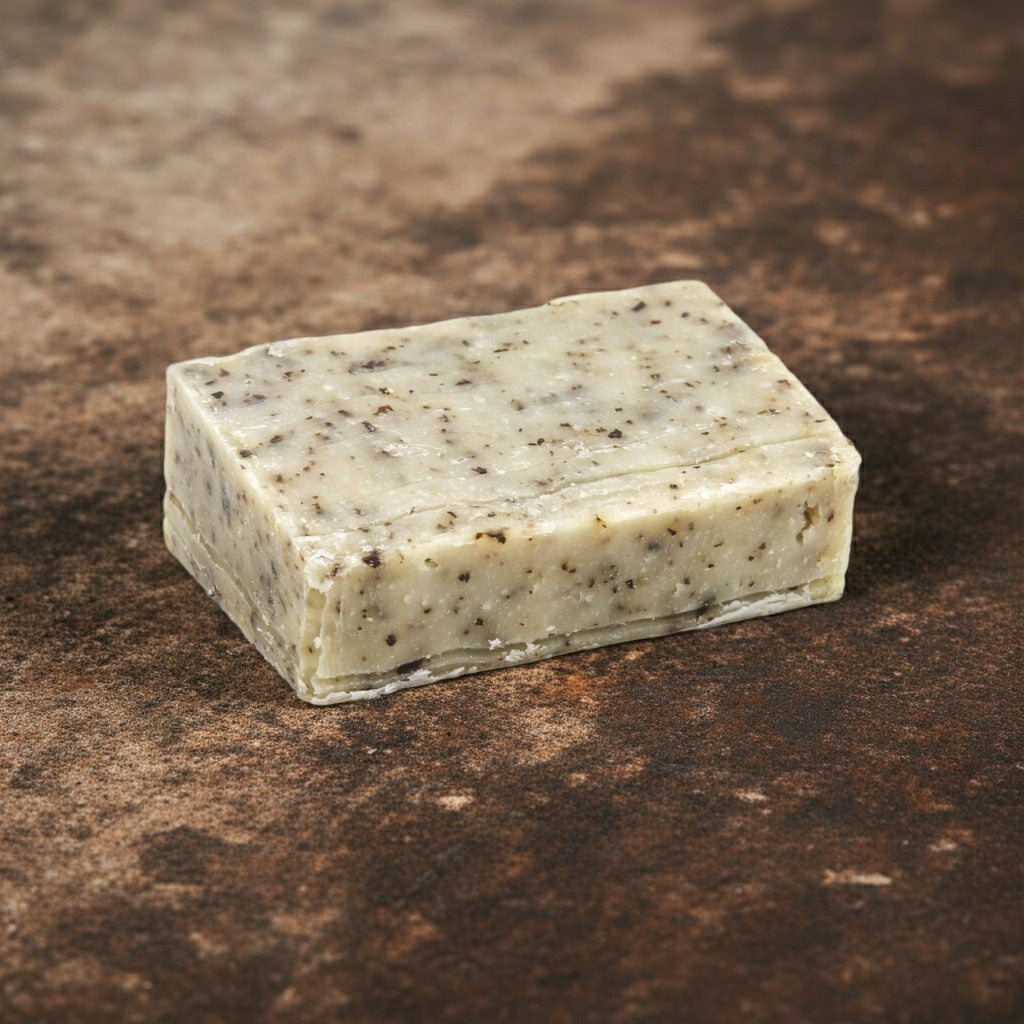 EMBALLAGE DE SAVON À LA MENTHE POIVRÉE EN CARTON RECYCLÉ