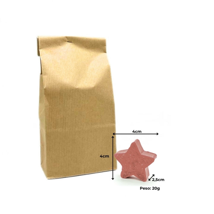 15 SAVONS AU THÉ NOIR ET À LA BERGAMOTE – PETITS FORMES DE PIN ET D'ÉTOILE