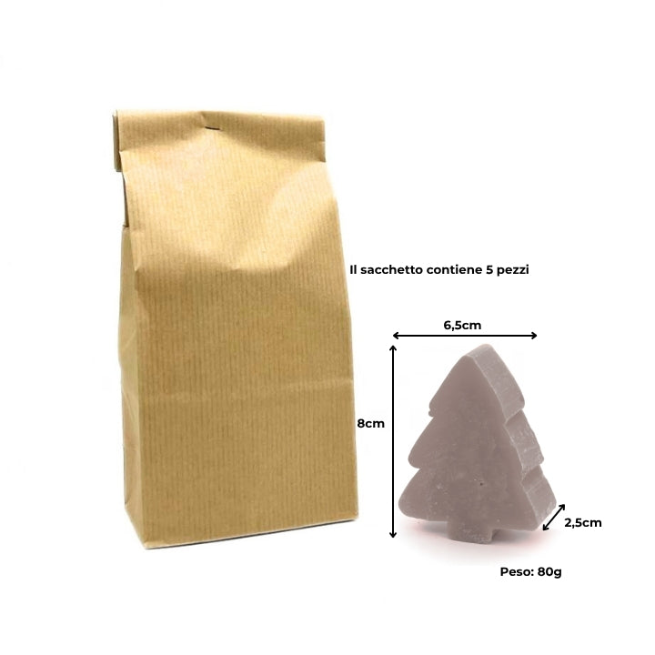 5 FORME DI SAPONE AL FLEUR D'IRIS