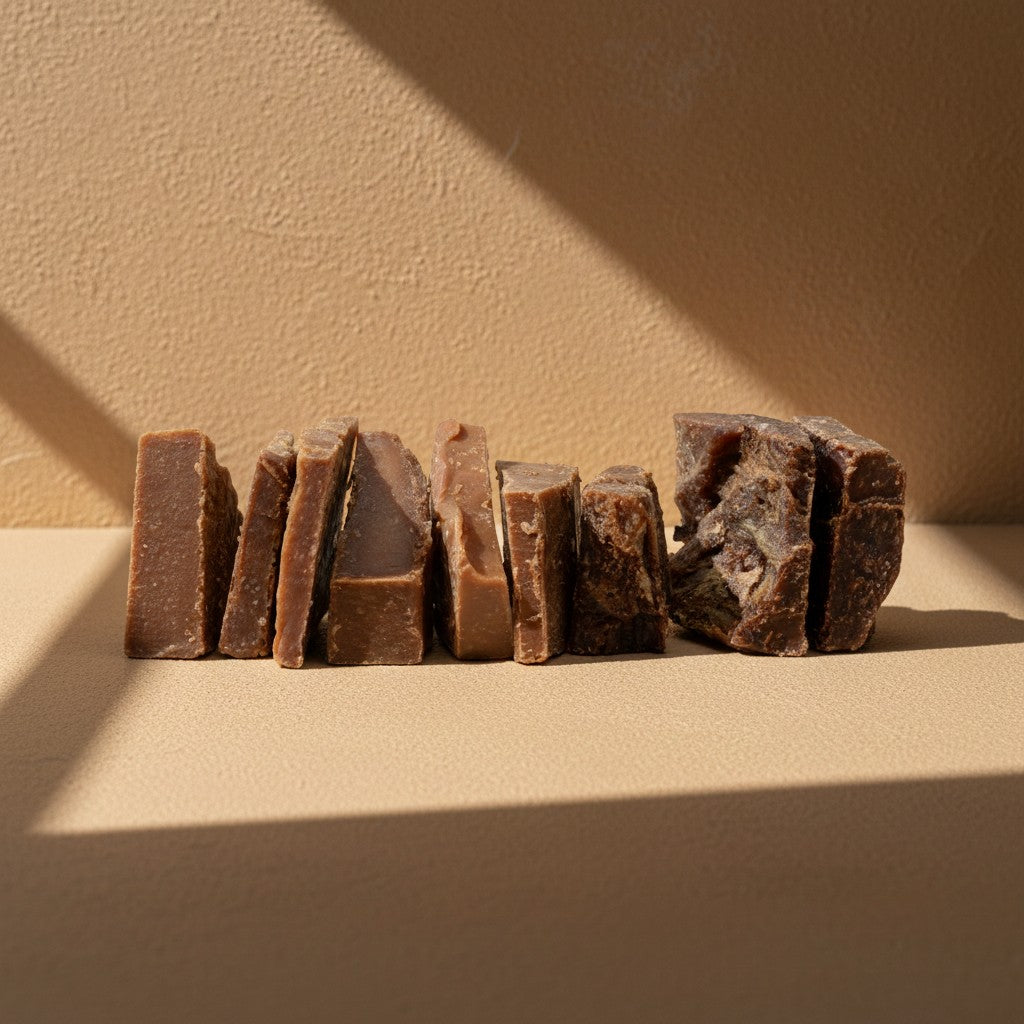 RITAGLI DI SAPONE AL CIOCCOLATO