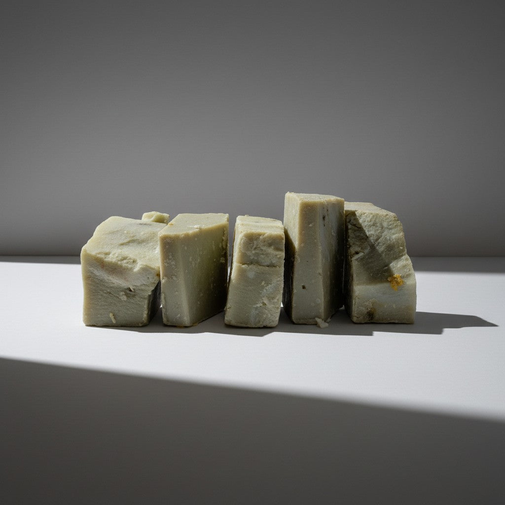 RITAGLI DI SAPONE ALL' ARGILLA VERDE