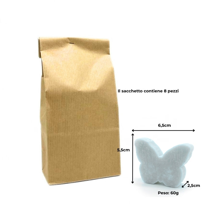 15 SAVONS AU THÉ NOIR ET À LA BERGAMOTE – PETITS FORMES DE PIN ET D'ÉTOILE