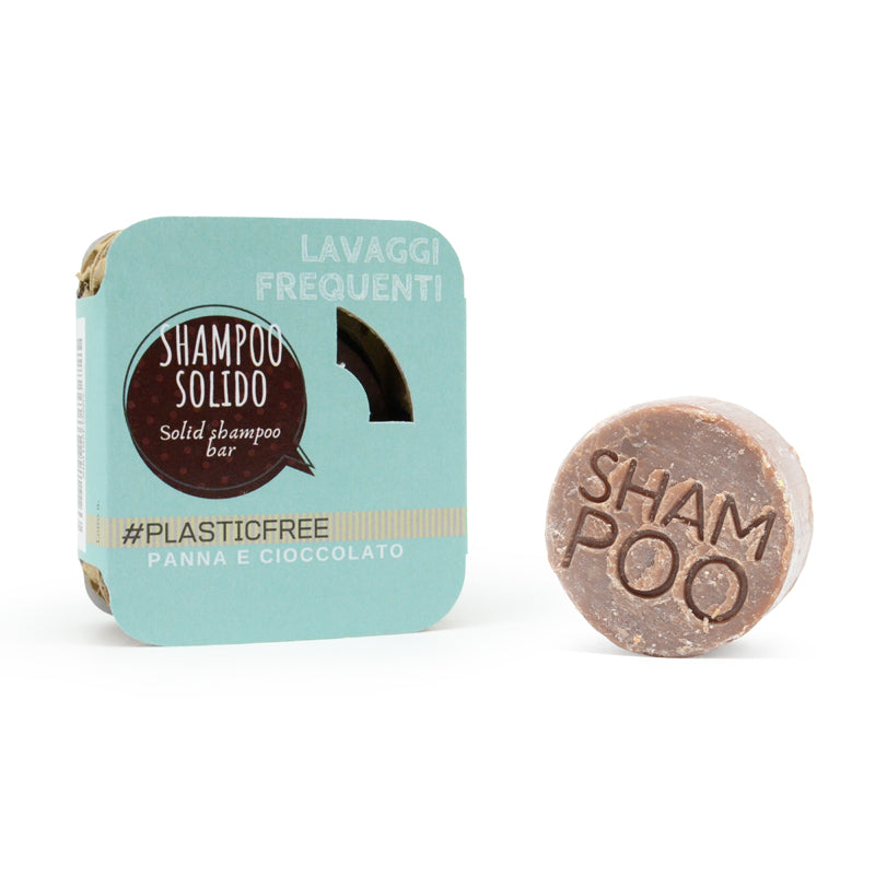 SHAMPOING SOLIDE CRÈME ET CHOCOLAT - Alveolare