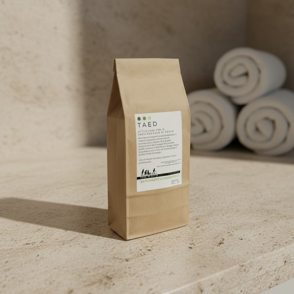 PURE TAED 700 g EN SAC PAPIER ÉCOLOGIQUE POUR ACTIVATION AU PERCARBONATE ET NETTOYAGE ÉCOLOGIQUE