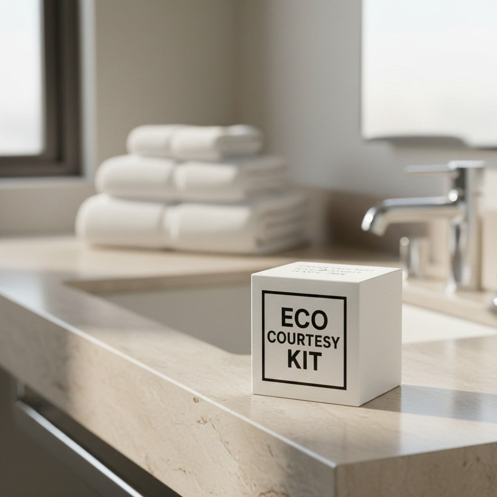 ECOKIT 4 PEZZI PER HOTEL & STRUTTURE RICETTIVE - 100 PZ