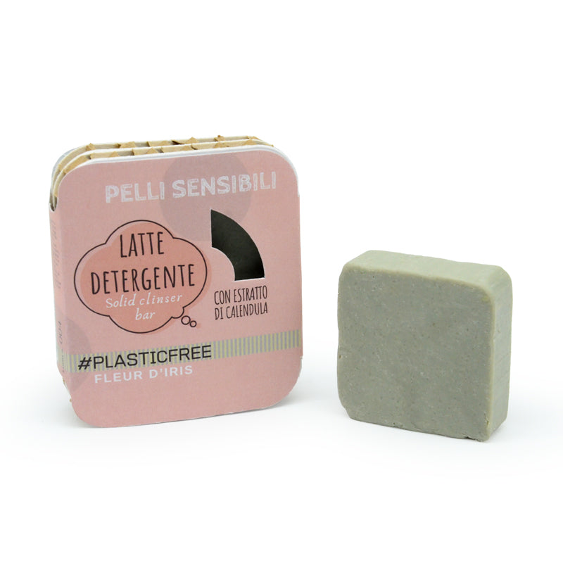 LATTE DETERGENTE SOLIDO PER PELLI SENSIBILI 50 g.