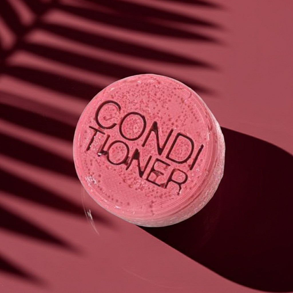 APRÈS-SHAMPOING SOLIDE POUR CHEVEUX LISSES ET FINS À LA FLEUR DE LILAS Gli Sfuselli® ZÉRO DÉCHET