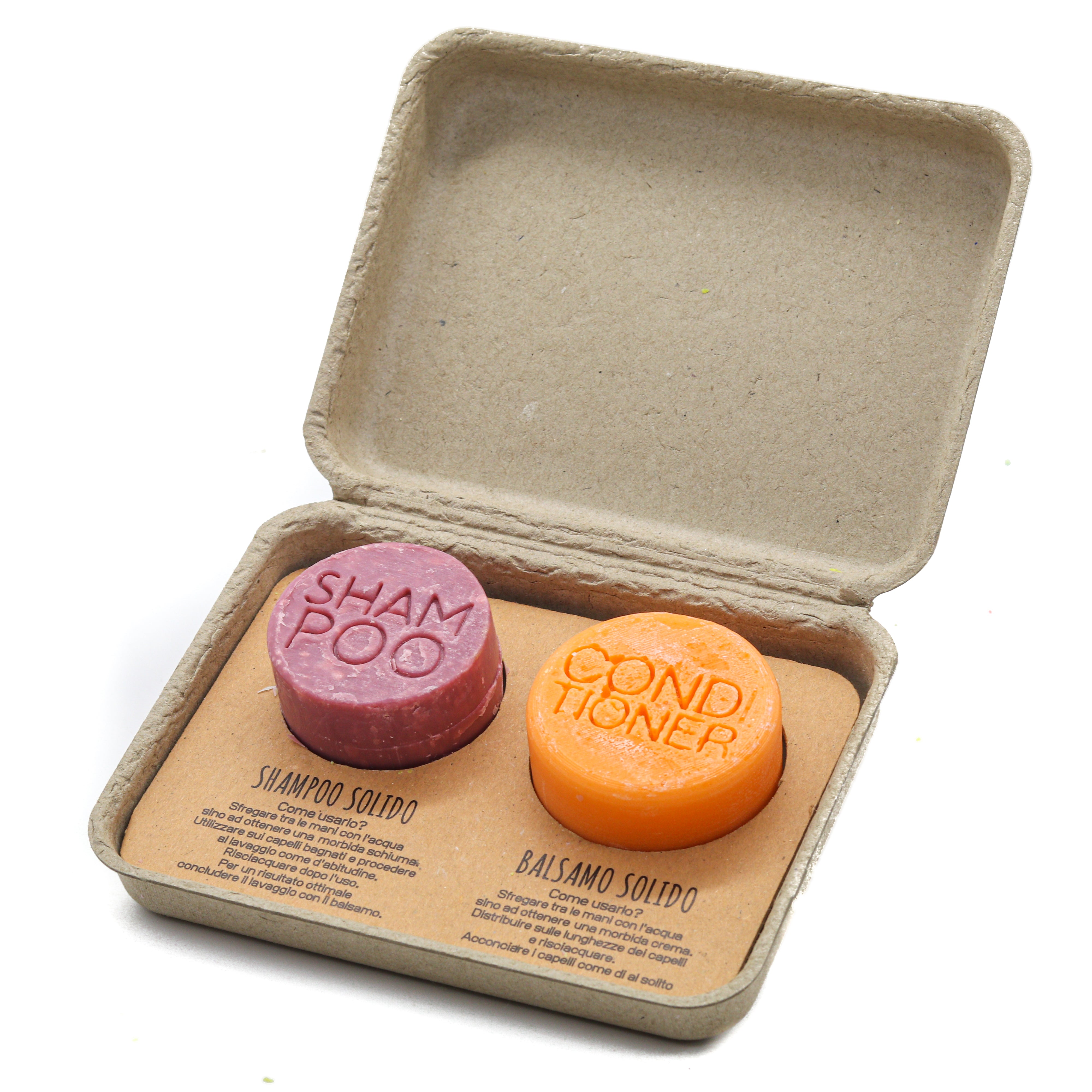 CONFEZIONE REGALO SAN VALENTINO – LUCE | SHAMPOO E BALSAMO SOLIDO