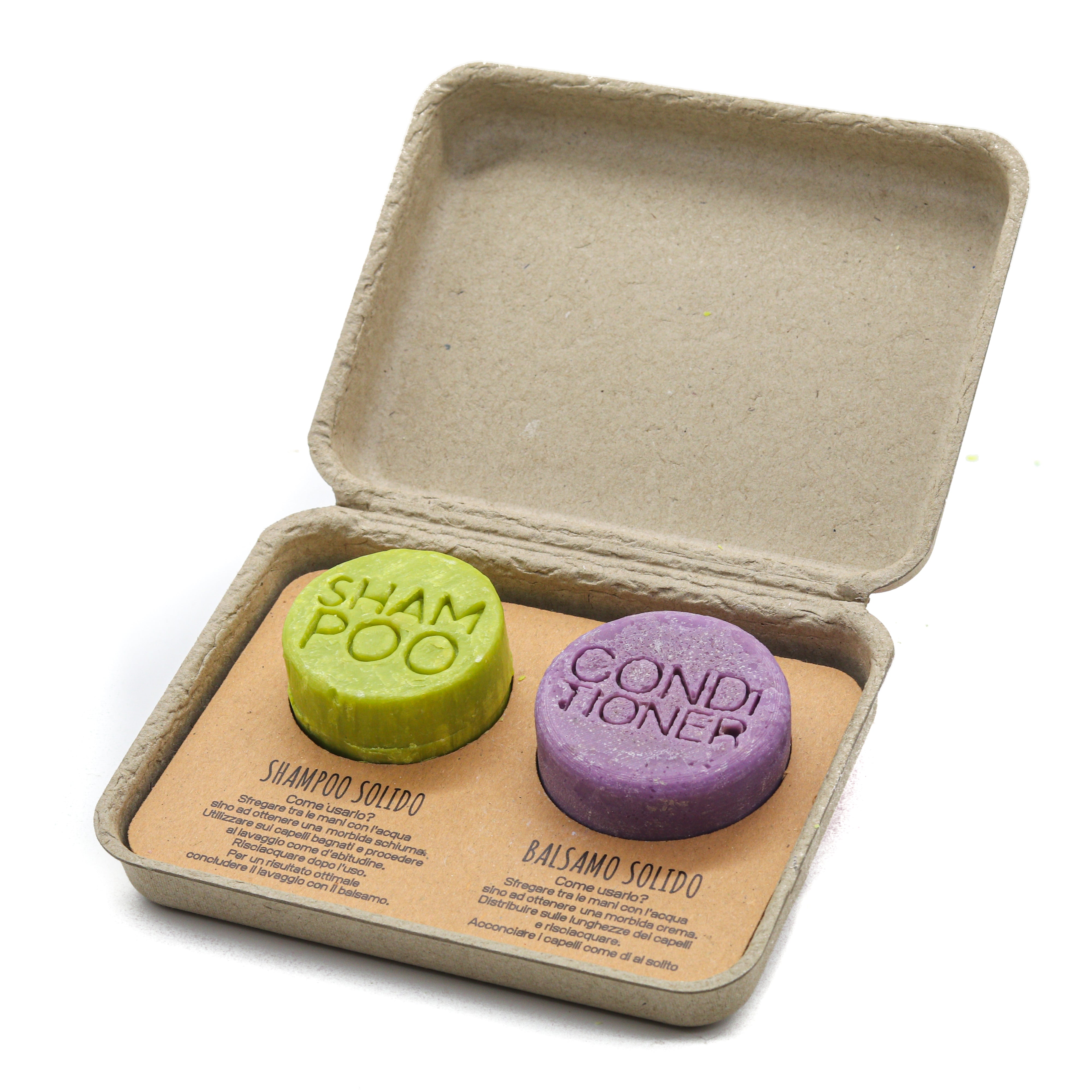 CONFEZIONE REGALO SAN VALENTINO – QUOTIDIANO | SHAMPOO E BALSAMO SOLIDO