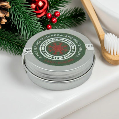 CHRISTMAS PACK: PEPPERMINT TOOTHPASTE TRAVEL SIZE - 30ML