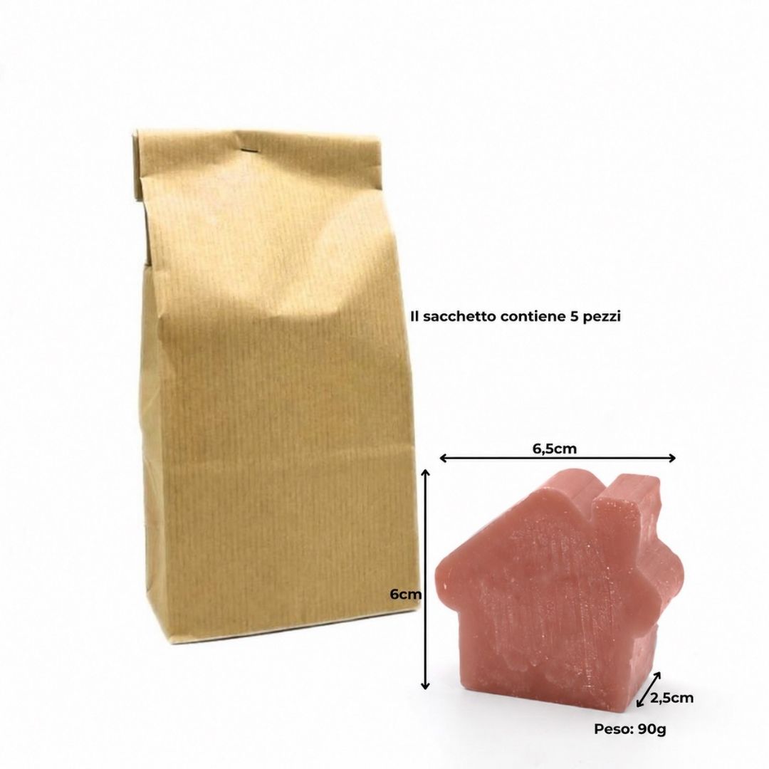 5 BLACK ORCHID SOAPS – LARGE PINE AND TEDDY BEAR SHAPES