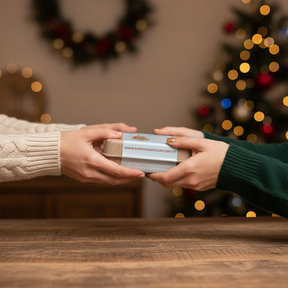 CHRISTMAS SOAP PACKAGE: LAVENDER, LOTUS FLOWER, VIOLET, MYRRH