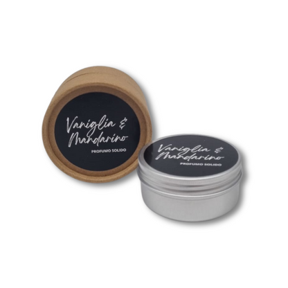 VANILLA AND MANDARIN SOLID PERFUME - 50ml