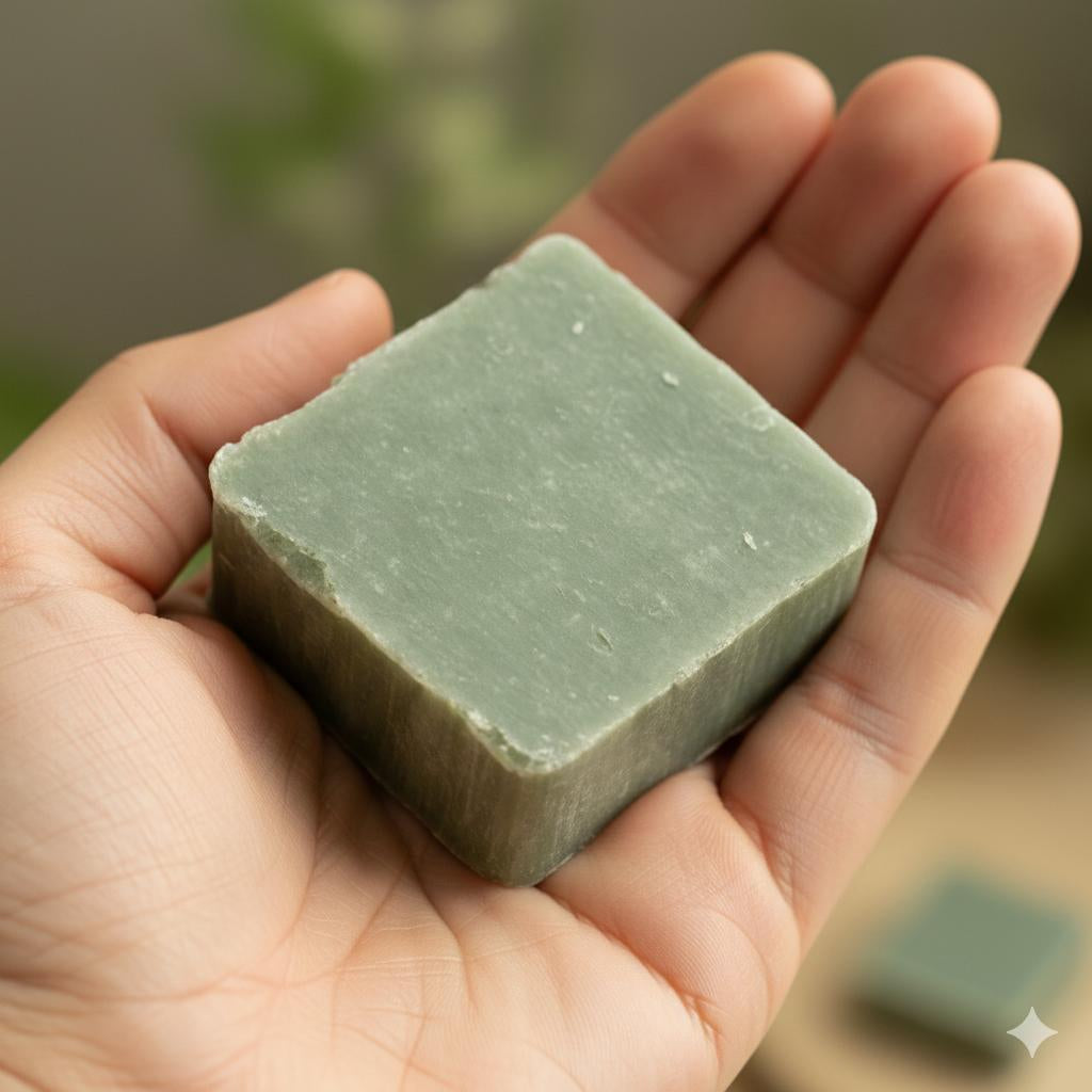 SOLID SHAMPOO FOR MEN WITH NETTLE AND MINT