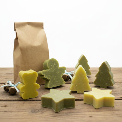 5 FORME DI SAPONE AL THE NERO E BERGAMOTTO