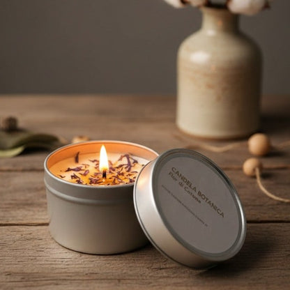 CANDELA BOTANICA FIOR DI COTONE