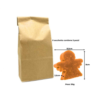 5 BLACK ORCHID SOAPS – LARGE PINE AND TEDDY BEAR SHAPES