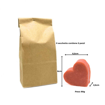 5 BLACK ORCHID SOAPS – LARGE PINE AND TEDDY BEAR SHAPES