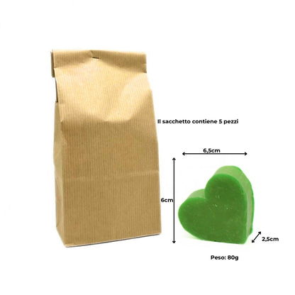 5 BLACK ORCHID SOAPS – LARGE PINE AND TEDDY BEAR SHAPES