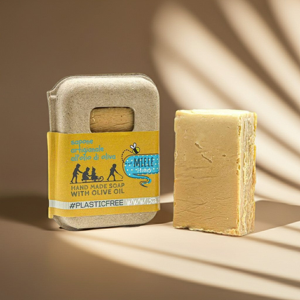 Emballage de savon au miel en carton recyclé