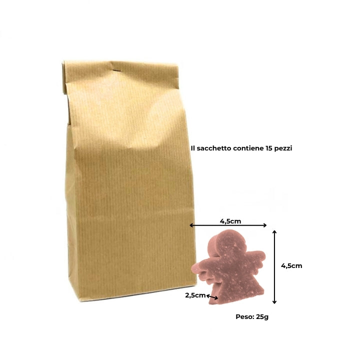 15 SAVONS AU THÉ NOIR ET À LA BERGAMOTE – PETITS FORMES DE PIN ET D'ÉTOILE