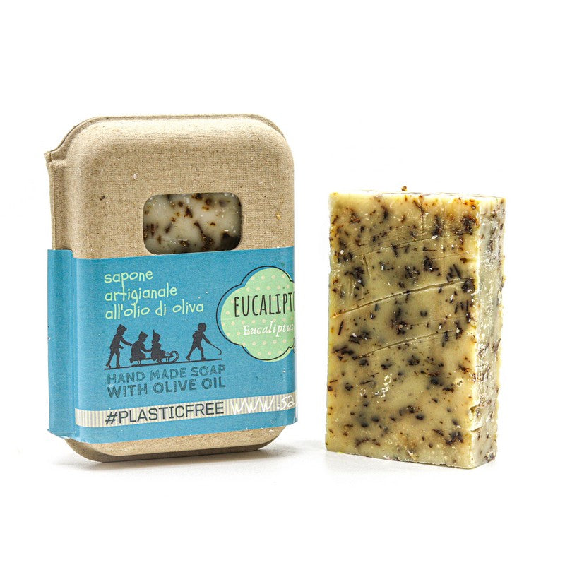 SAPONE EUCALIPTO PACKAGING IN CARTONE RICICLATO