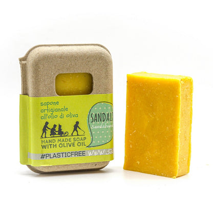 SANDALWOOD SOAP PACKAGING IN RECYCLED CARDBOARD