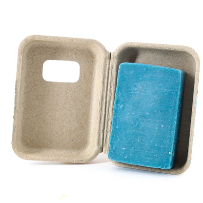 Emballage de savon au talc en carton recyclé