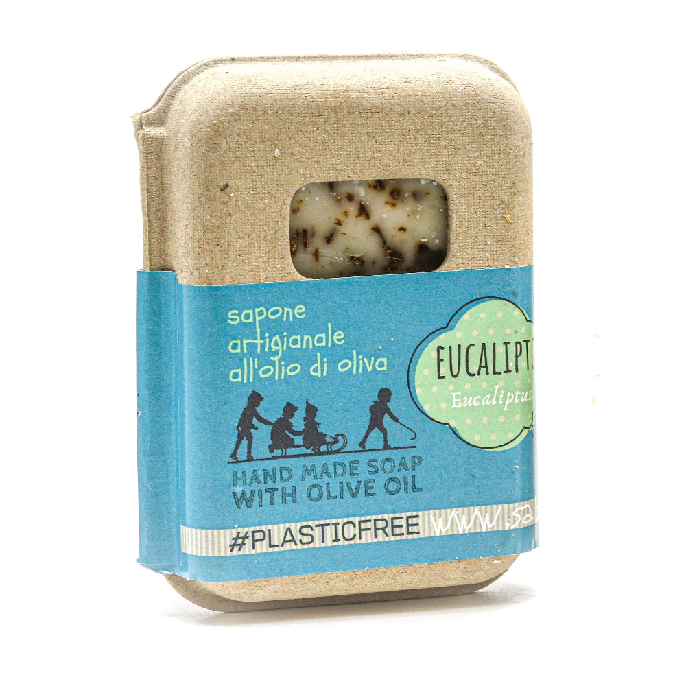 SAPONE EUCALIPTO PACKAGING IN CARTONE RICICLATO