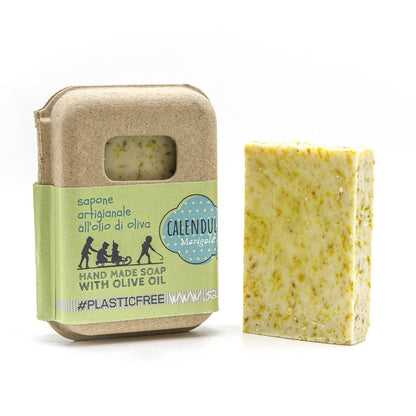 SAPONE CALENDULA PACKAGING IN CARTONE RICICLATO