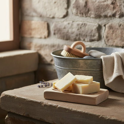 RITAGLI DI SAPONE AL PATCHOULI E BURRO DI KARITE'