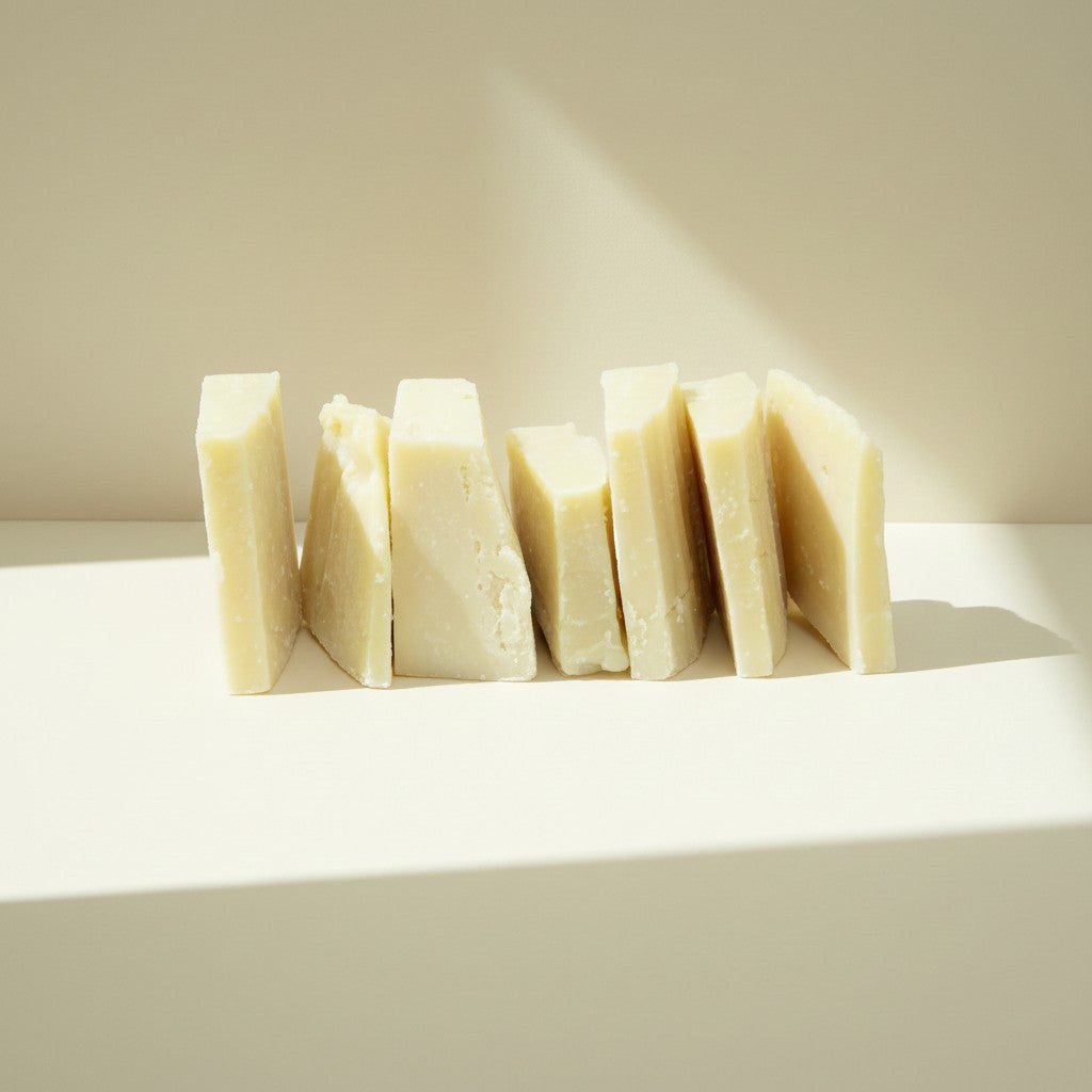 RITAGLI DI SAPONE AL PATCHOULI E BURRO DI KARITE'