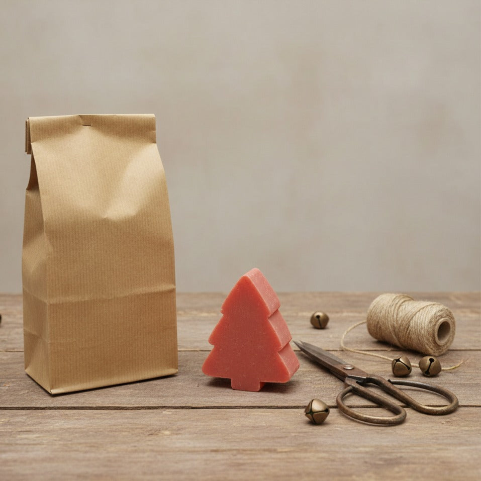 5 SAVONS À L'ORCHIDÉE NOIRE – GRANDES FORMES DE PIN ET D'OURS EN PELUCHE