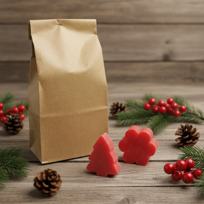 15 FORME DI SAPONE ROSA ROSSA