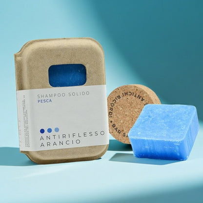 SHAMPOO SOLIDO ANTI ARANCIO ALLA PESCA CON BAR SAVER IN SUGHERO