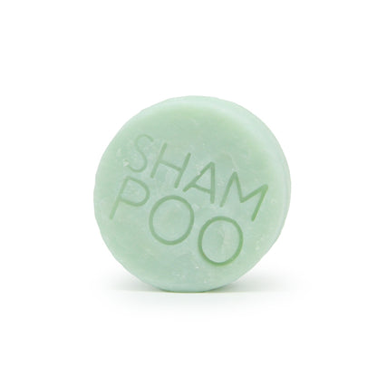 Shampoing solide pour cheveux lisses à la fleur de coton et bouchon en liège