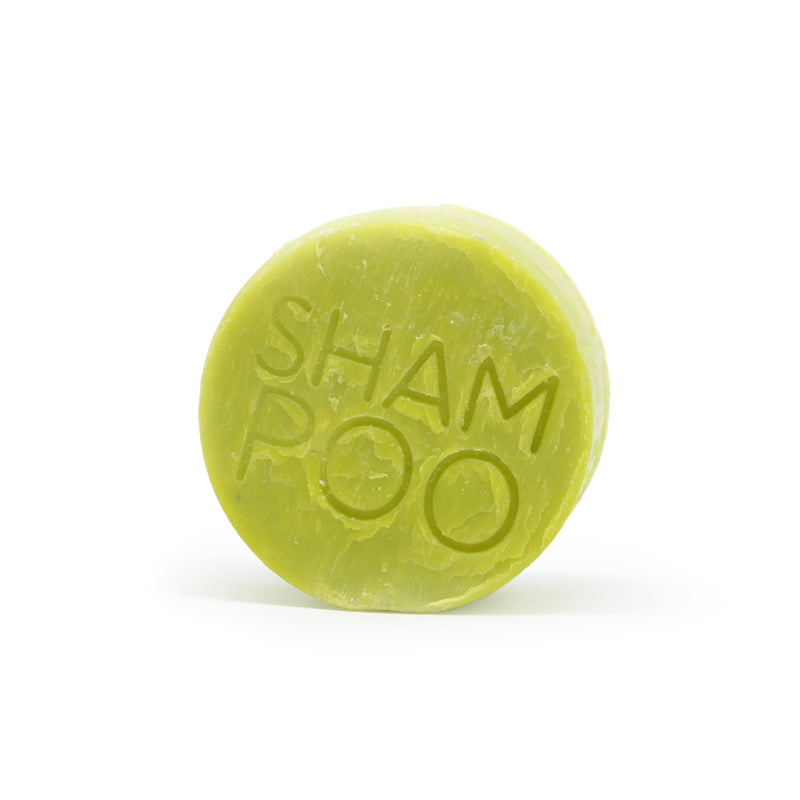 SOLID SHAMPOO FOR FREQUENT WASHES WITH BLACK TEA AND BERGAMOT WITH CORK BAR SAVER