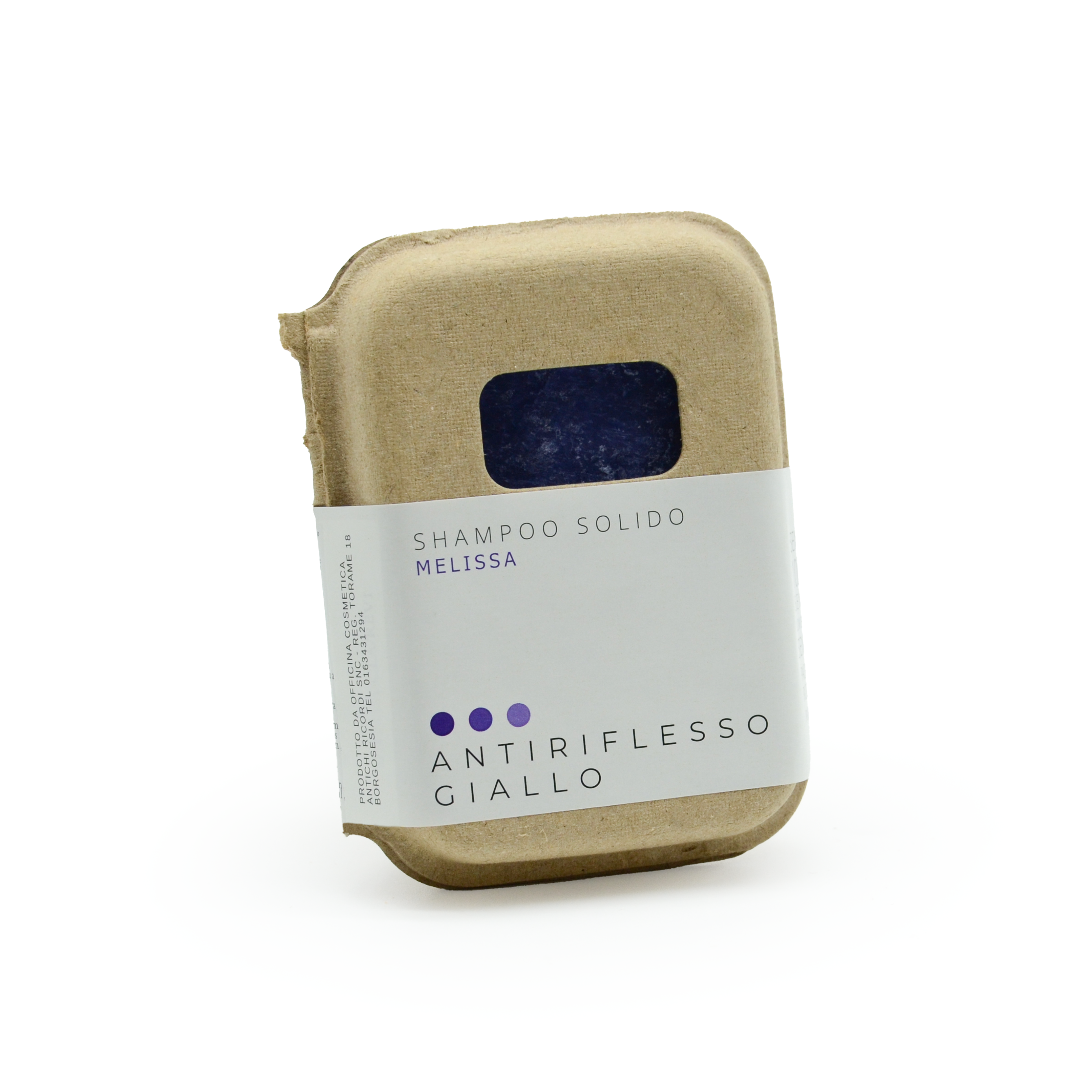 SHAMPOO SOLIDO ANTI GIALLO ALLA MELISSA