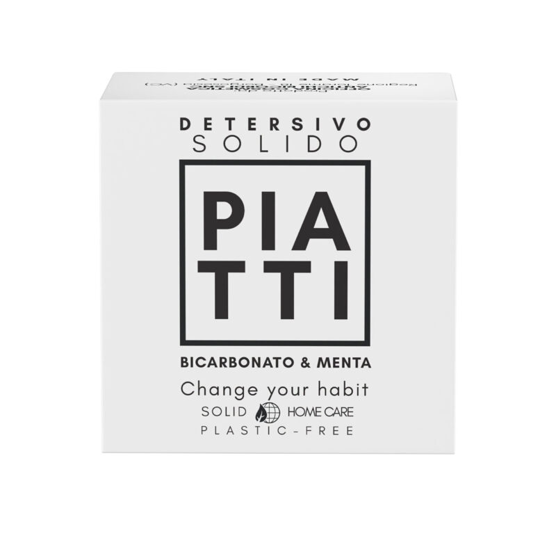 DETERSIVO SOLIDO PER PIATTI AL BICARBONATO E MENTA